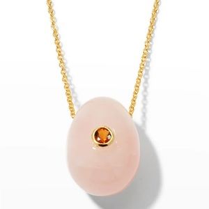 Lizzie fortunato rose Constance necklace